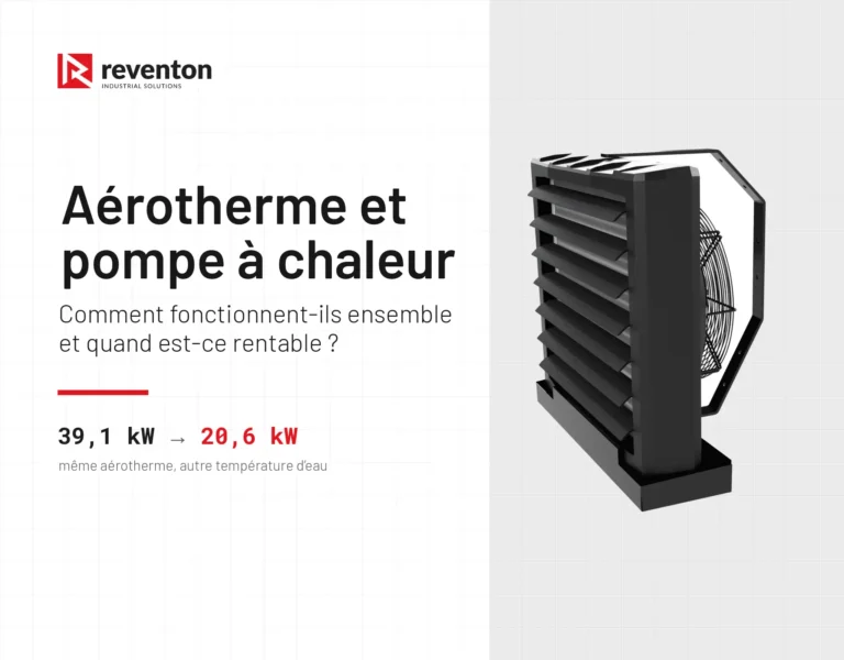 Aérotherme et pompe à chaleur – comment fonctionnent-ils ensemble ?